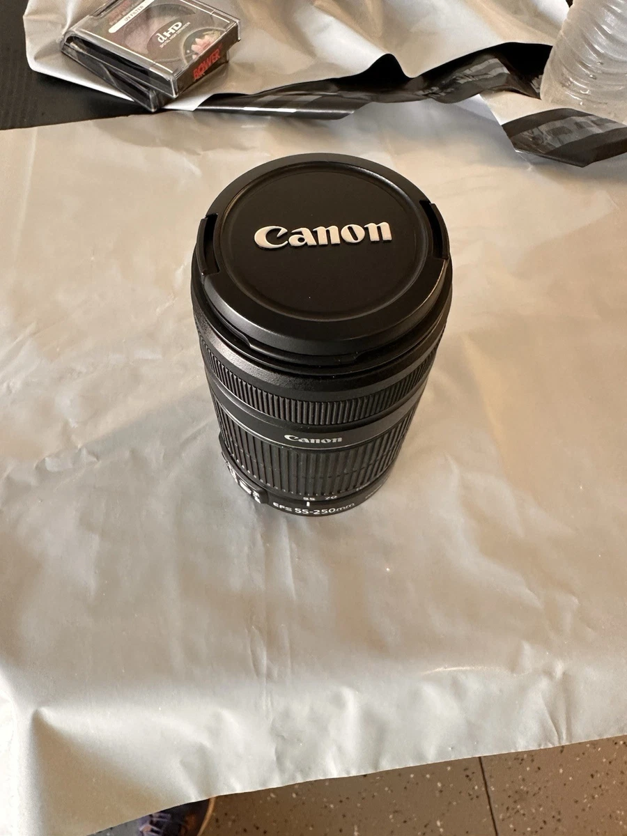 Canon EF-S 55-250mm Focal Camera Lenses for sale | eBay