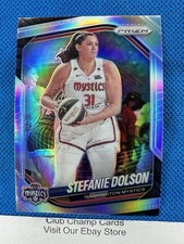 2025 #112 Stefanie Dolson Panini Prizm Silver Prizm Mystics
