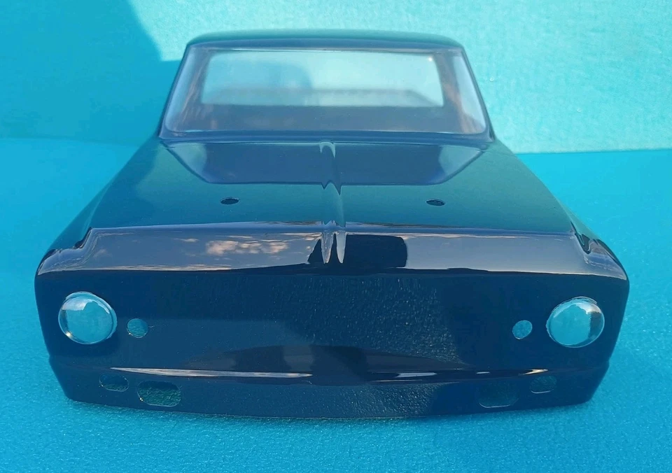 Vaterra 1972 Chevy C10 Pickup Body V100 VTR230059-Navy Blue with Light Kit - Image 4 of 4