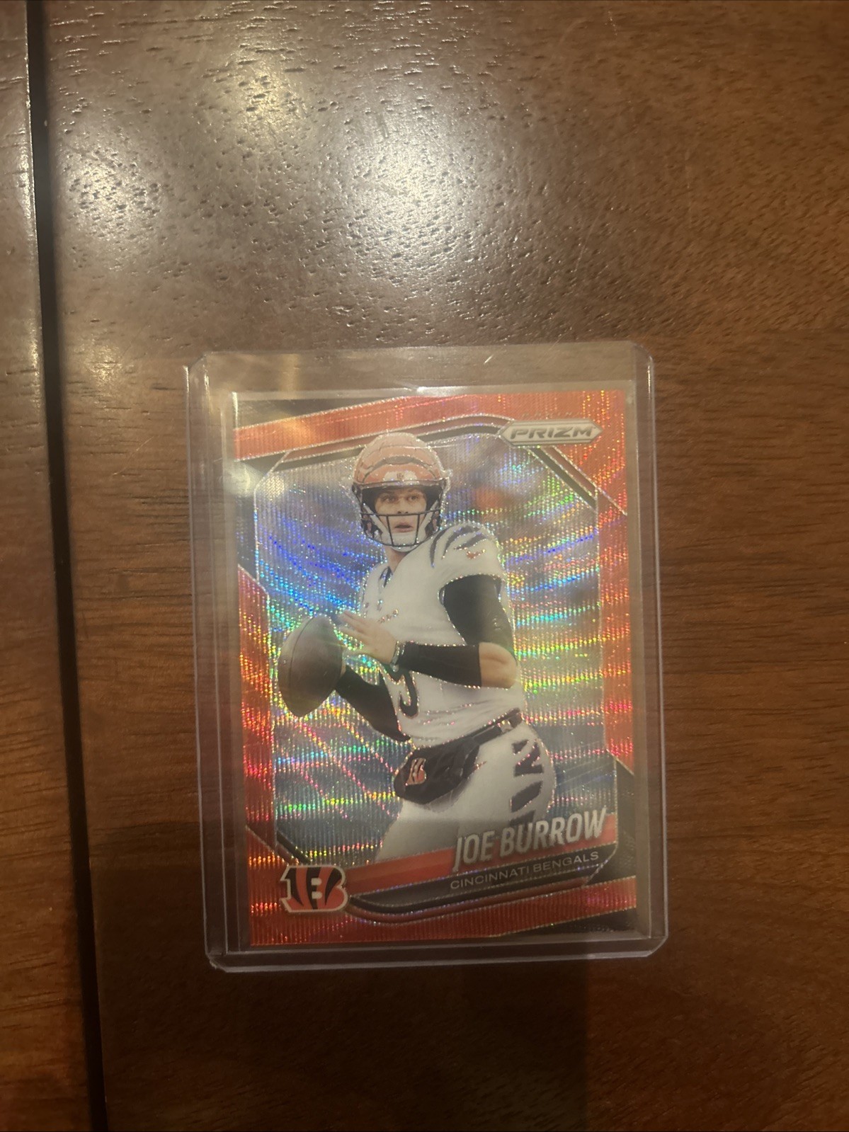 2025 Panini Prizm - Joe Burrow #62 Red Wave Prizm /149