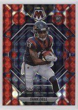 2023 Panini Mosaic Rookies Red Mosaic Prizm Tank Dell #352 0u7t