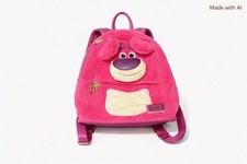 Loungefly Disney Pixar Toy Story Lotso Plush Mini Backpack Pink Scented