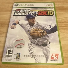 2K Sports Major League Baseball 2K10 Game Xbox 360 Not Tested
