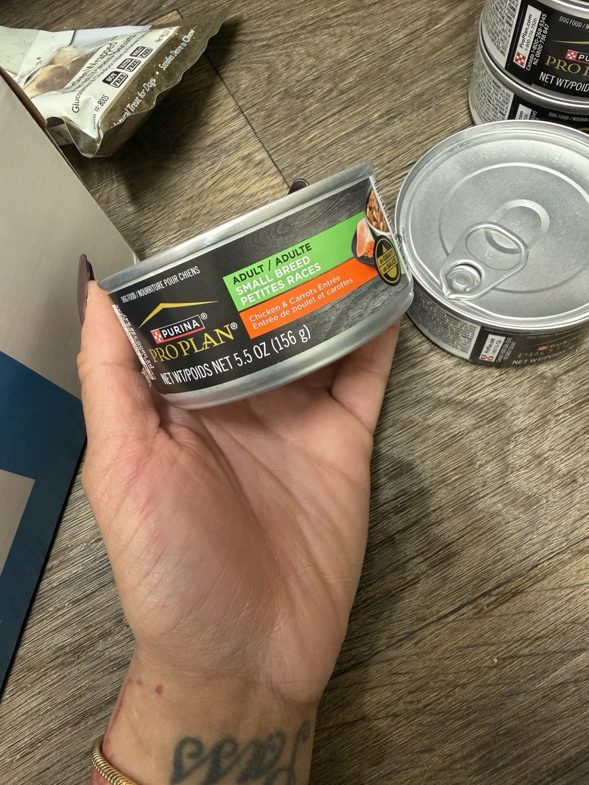 (15 cans) Purina Pro Plan Wet Food Small Breed Chicken & Carrots 5.5 oz