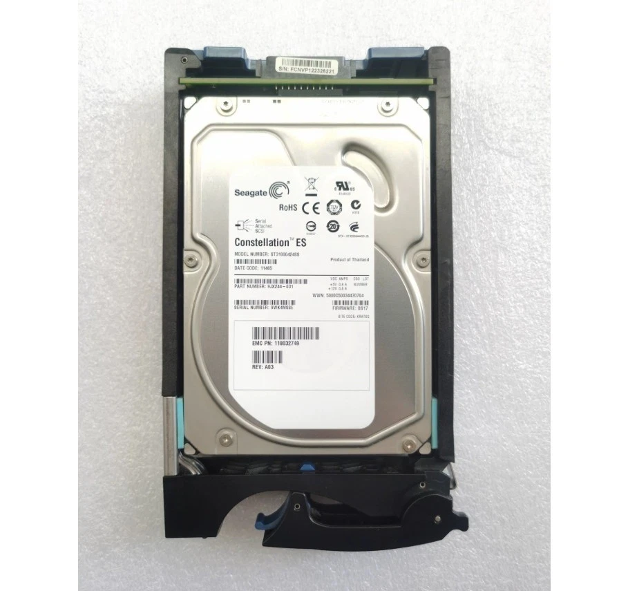 EMC 005049305 V3-VS07-010 005049494 1TB SAS HDD 3.5" Internal Hard Drive - Image 2 of 3