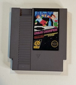 Clu Clu Land, Balloon Fight, Urban Warrior; 3 Game Nintendo NES Lot; Black Label