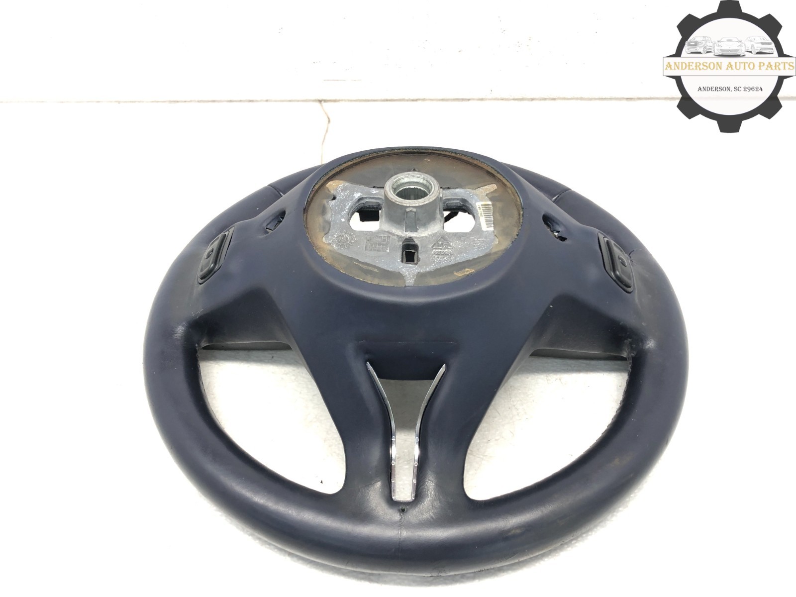 2014-2020 MASERATI QUATTROPORTE LEATHER STEERING WHEEL W/ SWITCHES OEM #NOTES