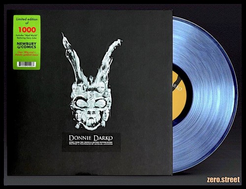 DONNIE DARKO Motion Picture Score LP on CLEAR VINYL New /1000 Mad World