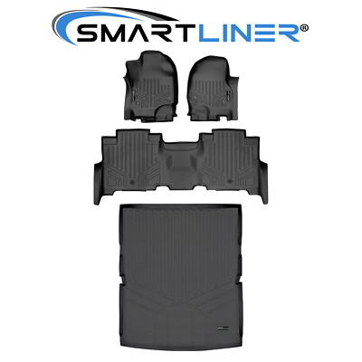 SMARTLINER Floor Mats Cargo Trunk Liner 2018-2025 Ford Expedition Max Navigator