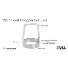 RADA CUTLERY R115P KWIK-KUT Plain Food Chopper MADE IN THE USA