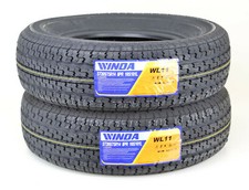 Set 2 Premium WINDA Trailer Tires ST205/75R14 8PR Load Range D Steel Belted