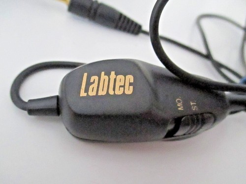 Labtec LT-440 Vintage Retro 1990s Stereo Headband Headphones Working AZ19 - Picture 5 of 8