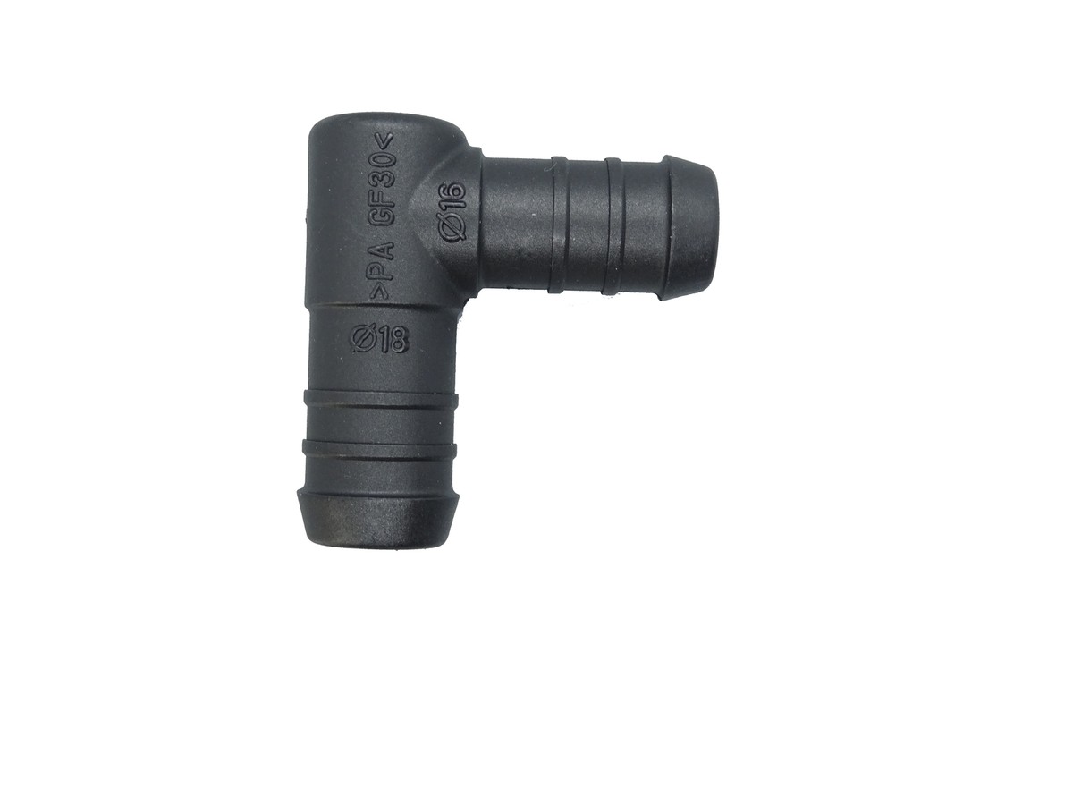20 X 16 Mm L ROHR VERBINDUNG KÜHLWASSERSCHLAUCH REDUZIERUNG TUBE
