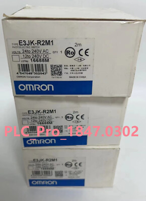 E3JKR2M1 1PCS New Omron E3JK-R2M1 Photoelectric Switch  24-240VAC  Fast delivery