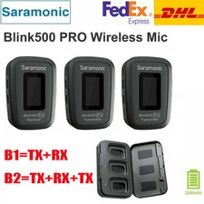 Saramonic Blink 500 Pro Wireless Lavalier Microphone System Dual-Channel Mic