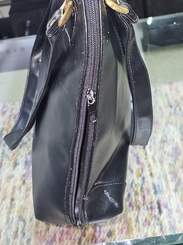 Kuang Huei men's soft Black leather Laptop Attache Case In Great Condition - Picture 4 of 22