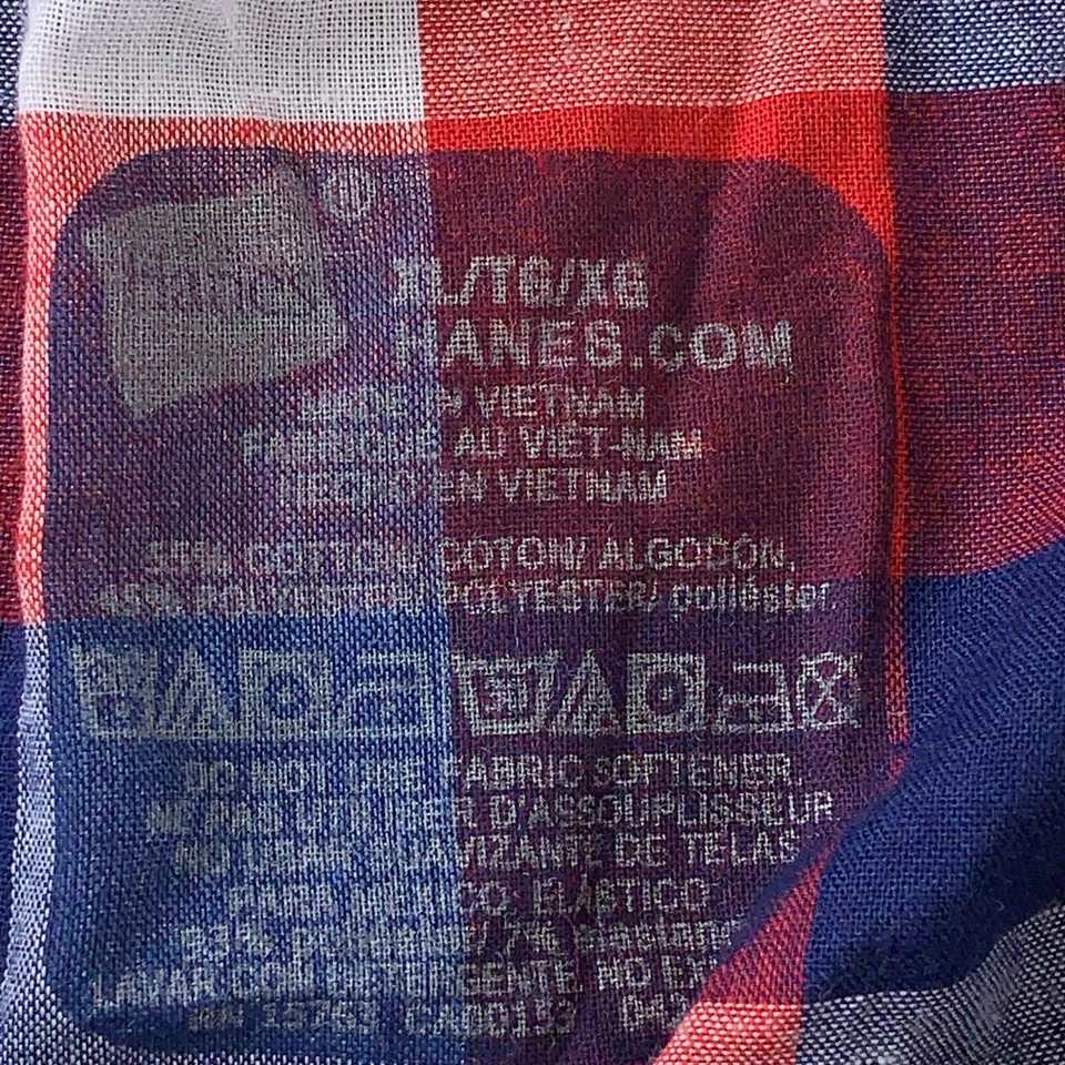 Paquete de 2 calzoncillos boxer Hanes clásicos estampados de algodón talla XL para niños nuevos Foto 2 de 4