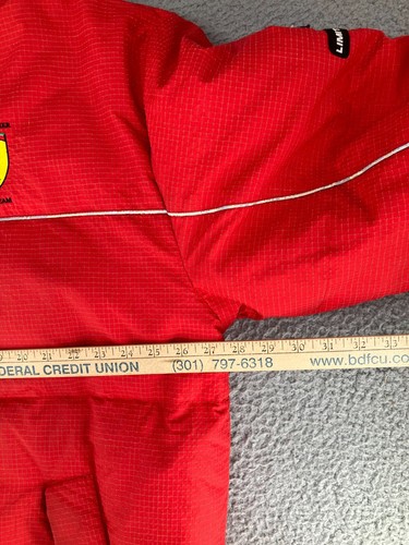 Vintage Tommy Hilfiger Jacke Herren XL Rot Ferrari Racing Limited Edition Puffer - Bild 6 von 23