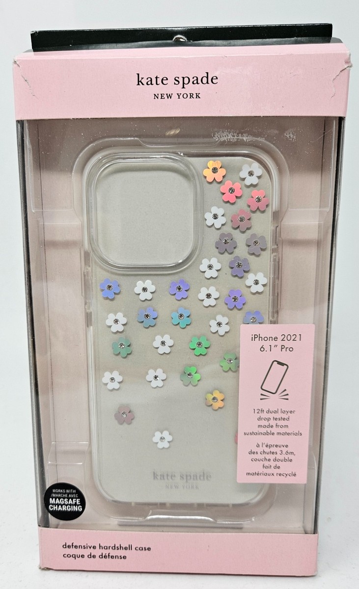 Kate Spade Case for Apple iPhone 13 Pro 2021, Defensive Hardshell