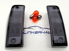 SCHWARZE Blinker Blinkergläser Opel Kadett C Limo Coupe City GT/E Rallye Aero