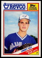 1988 Topps Revco League Leaders Jimmy Key #27 Toronto Blue Jays