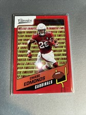 CHASE EDMONDS 2021 Panini Classics Timeless Tributes Red #77 16/75- Cardinals