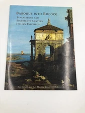 Baroque Into Rococo 17th And 18th Century Italian Paintings - Coffee Table Book