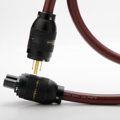 HiFi  12AWG 4N Power Cable Audio US/EU Power Plug  C7/C15 Female Connectors New