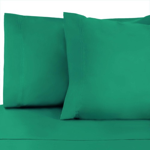 Juego de 2 fundas de almohada de mezcla de algodón macizo de 800 hilos - Imagen 13 de 39