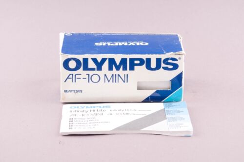 Olympus AF-10 Mini Quartz Date Point & Shoot Film Camera Box - Picture 2 of 12