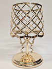 New Wow! Bath and Body Works Bow Lamp 3-Wick Candle Holder Pedestal Stand