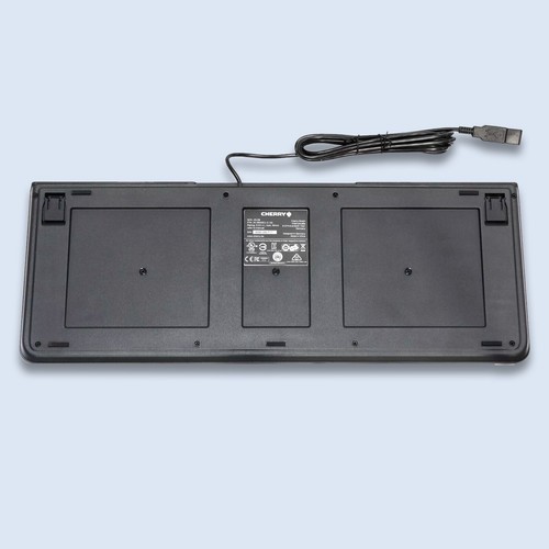 Cherry KC 1000 Wired USB Keyboard | Adjustable Tilt | Ultra-Quiet Keys | Black - Picture 8 of 20