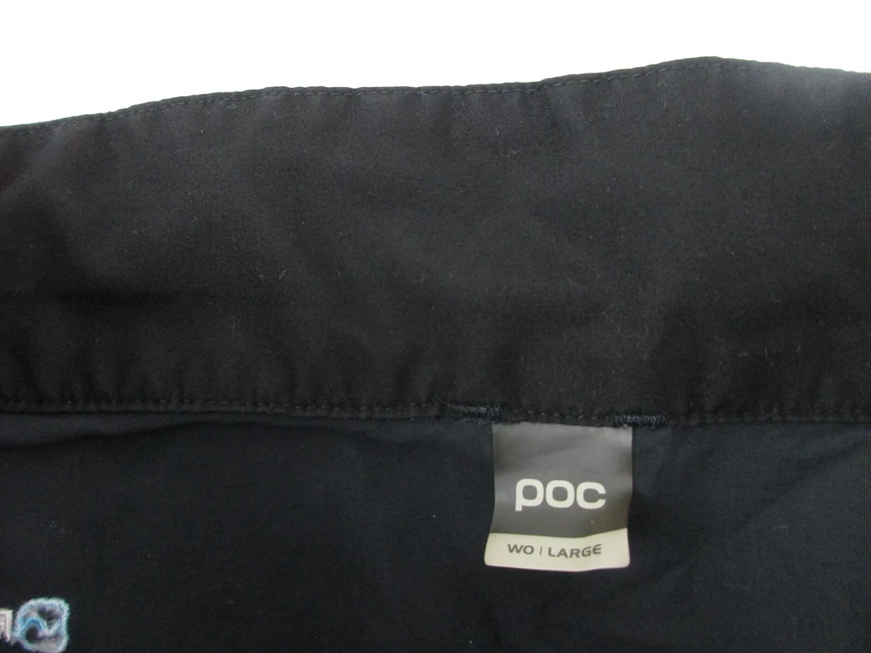 Pantalones cortos de ciclismo MTB grandes POC para mujer Resistencia negros sin forro Foto 4 de 4