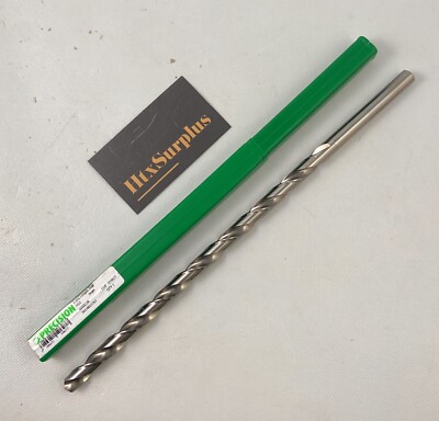  Precision PTD 27/64'' x 12'' Extra Length HSS Twist Drill, 27/64'' Dia 12'' Long