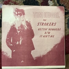 THE STROKERS: Gettin’ Nowhere  DC New Wave Soundstains Rare Private Rock 45 NM-