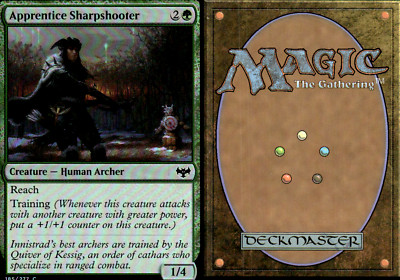 Magic the Gathering Foil Apprentice Sharpshooter Innistrad: Crimson Vow MTG