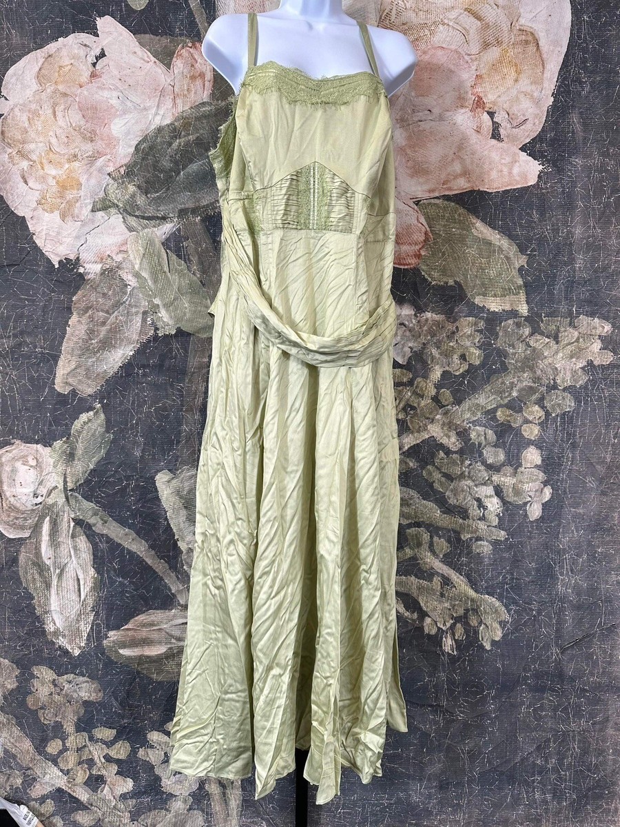navy a-line dress Navy Linen Maxi Dress with Button Back main image 0