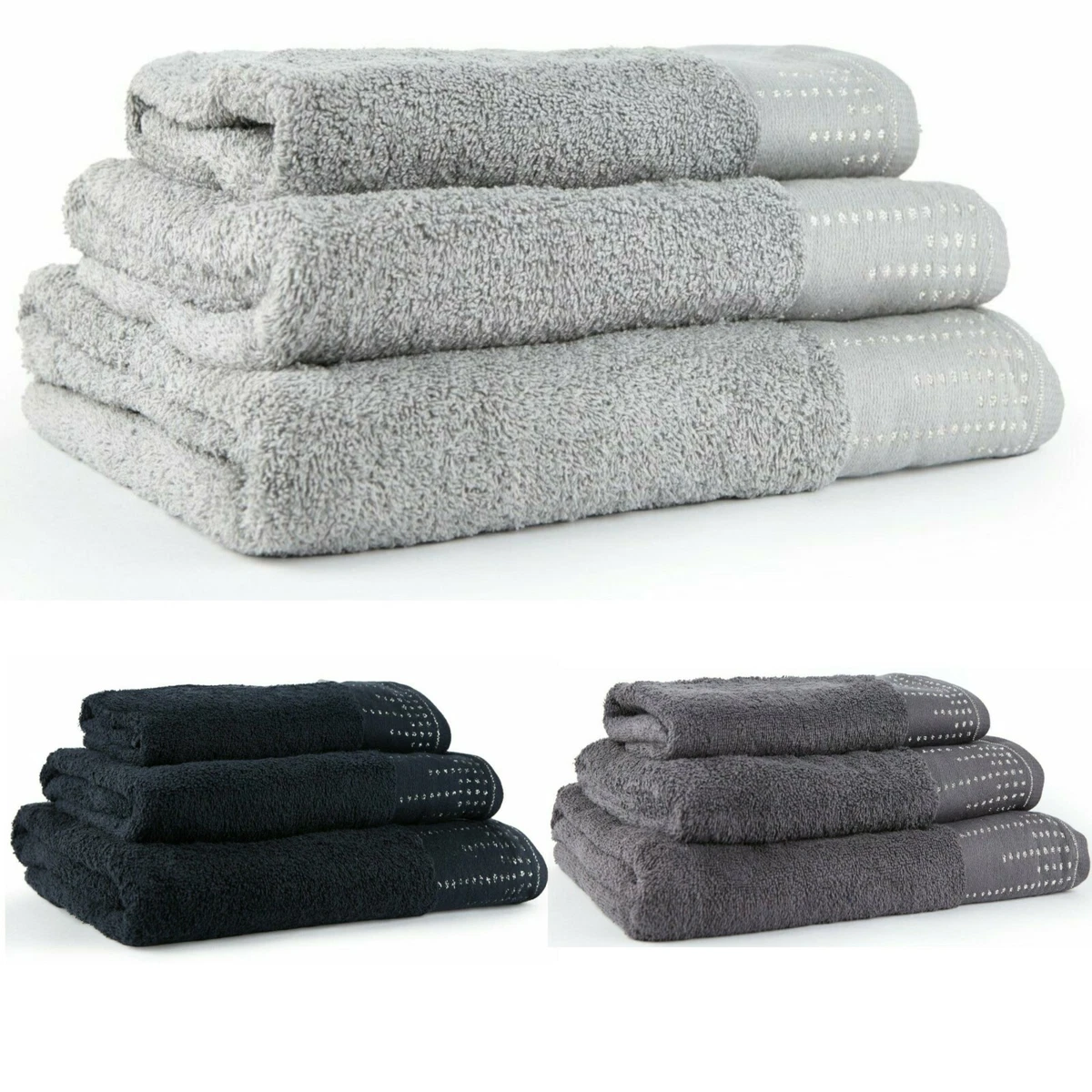 Luxury towels 100 cotton super soft fluffy hand bath towel sheet