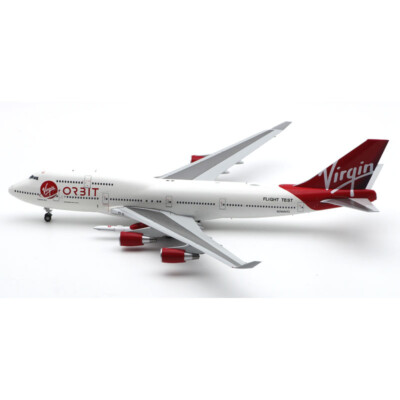 航空機・ヘリコプター JC Wings 1:200 VIRGIN B747-400 N744VG 1:200 JC Wings Diecast Aircraft Model Virgin Orbit Boeing B747-400