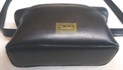 Vintage Kodak Black Camera Bag With Strap Case | eBay