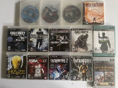 Lot Of 26 Sony Playstation 3 PS3 Action & Adventure Tested