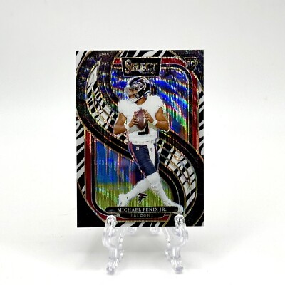 2023-24 Panini Prizm Endrick RC リフレクター 2024 Panini Select Michael Penix Jr. #110 RC Rookie Zebra