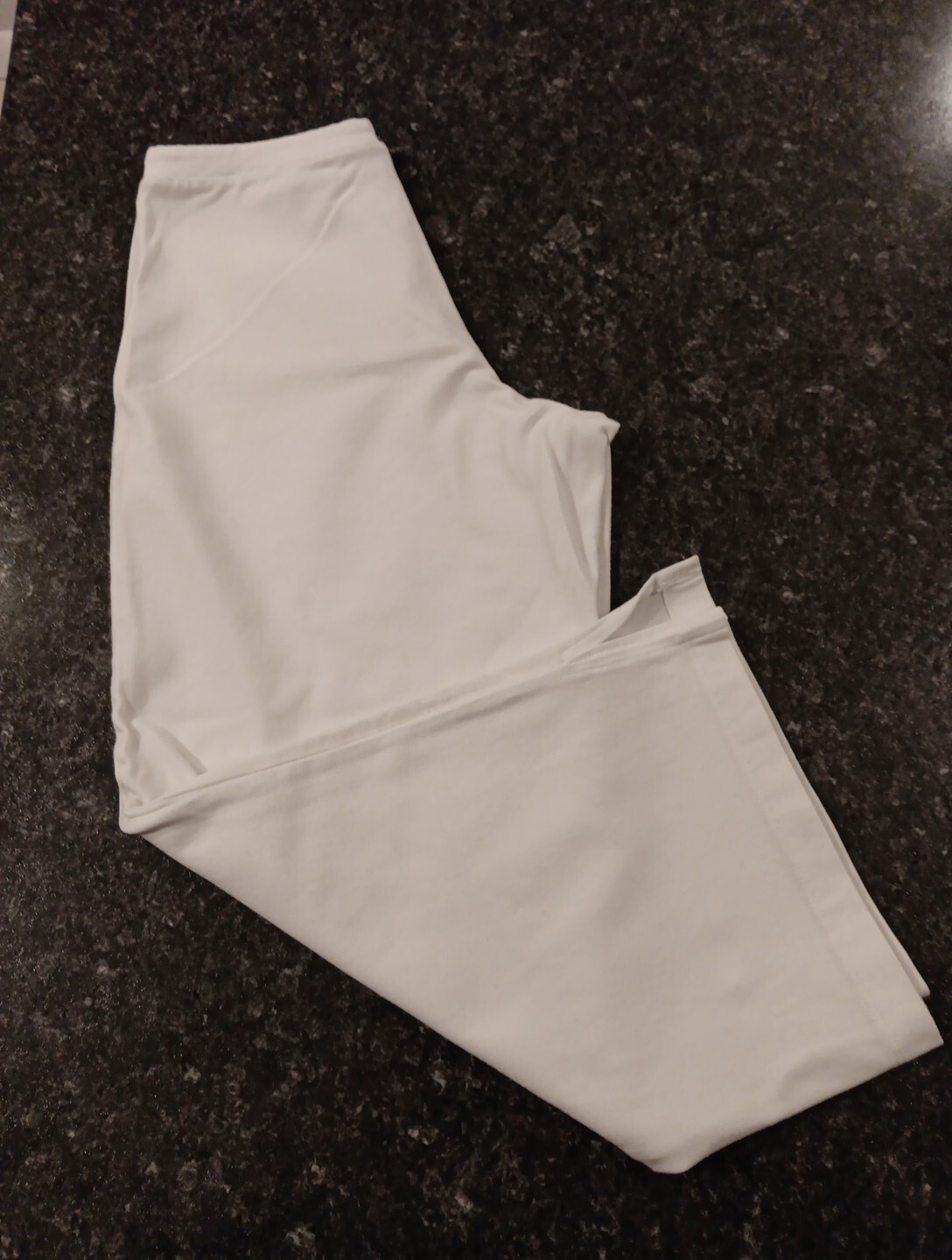 Everlast White Exercise Drawstring Pants Capri Co… - image 1