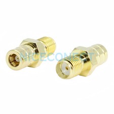 10x SMA Jack Female to SMB Female Straight Adapter Connector SMA-SMB Adapter