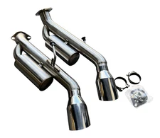 Muffler Resonated Axle Back Exhaust Kit For Infiniti Q50 (2014-2021) 2.5"