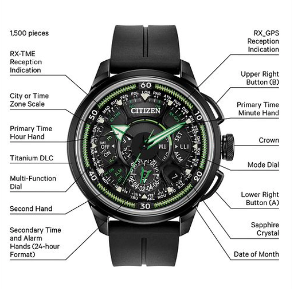citizen gps f990