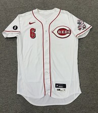 Jonathan India Cincinnati Reds Game Used Jersey 2021 MLB Debut ROY Year MLB Auth