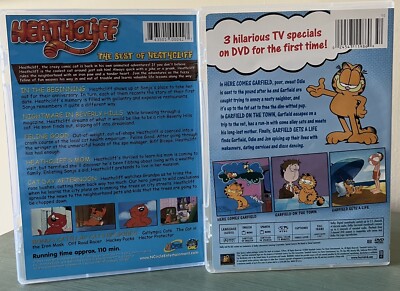 The Best Of Heathcliff & Garfield As Himself DVD Bundle! Retro
