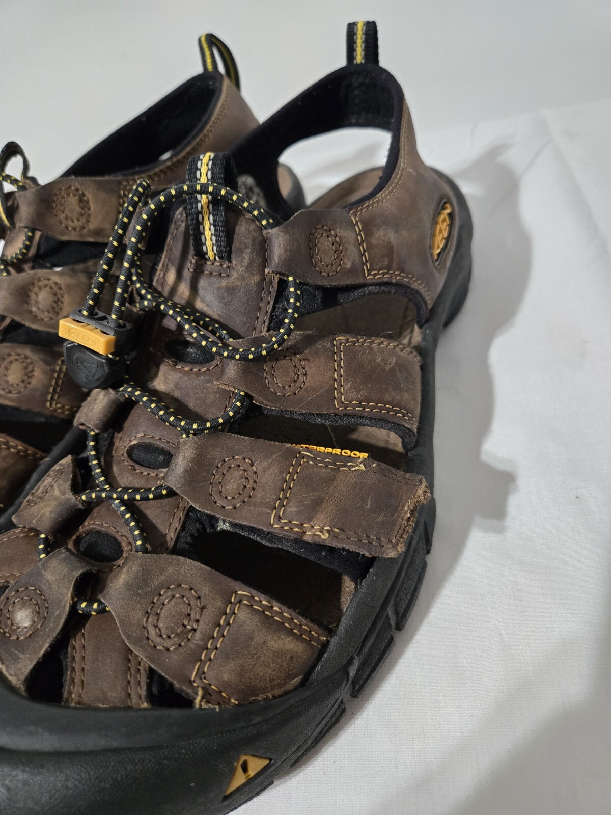 Keen Newport sandalo pelle marrone impermeabile outdoor escursionismo 1001870 uomo 12