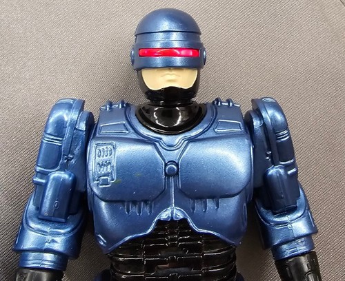 (2) 8" Robocop Talking Action Figures 1993 Toy Island Different Phrases READ! - 第 6/7 張圖片